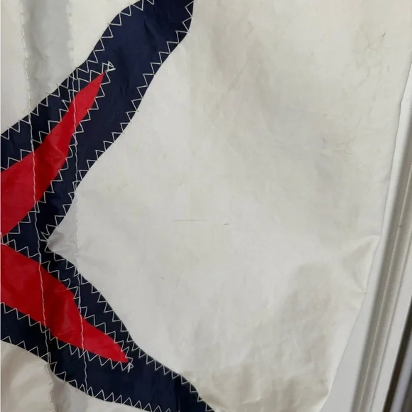 Sea Bags Maine - Red and Navy Star Tote - Picture 8 of 10